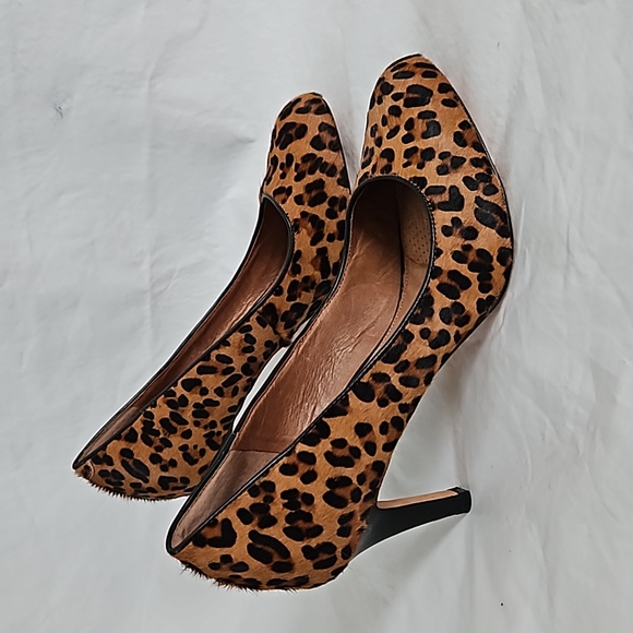 Corso Como Animal Print Calf Hair Pump with Padded insole Size 8 - Picture 1 of 16